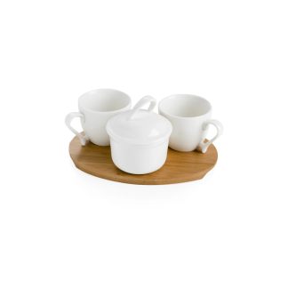 Set 3pz COFFEE Vas.Bamboo Brandani
