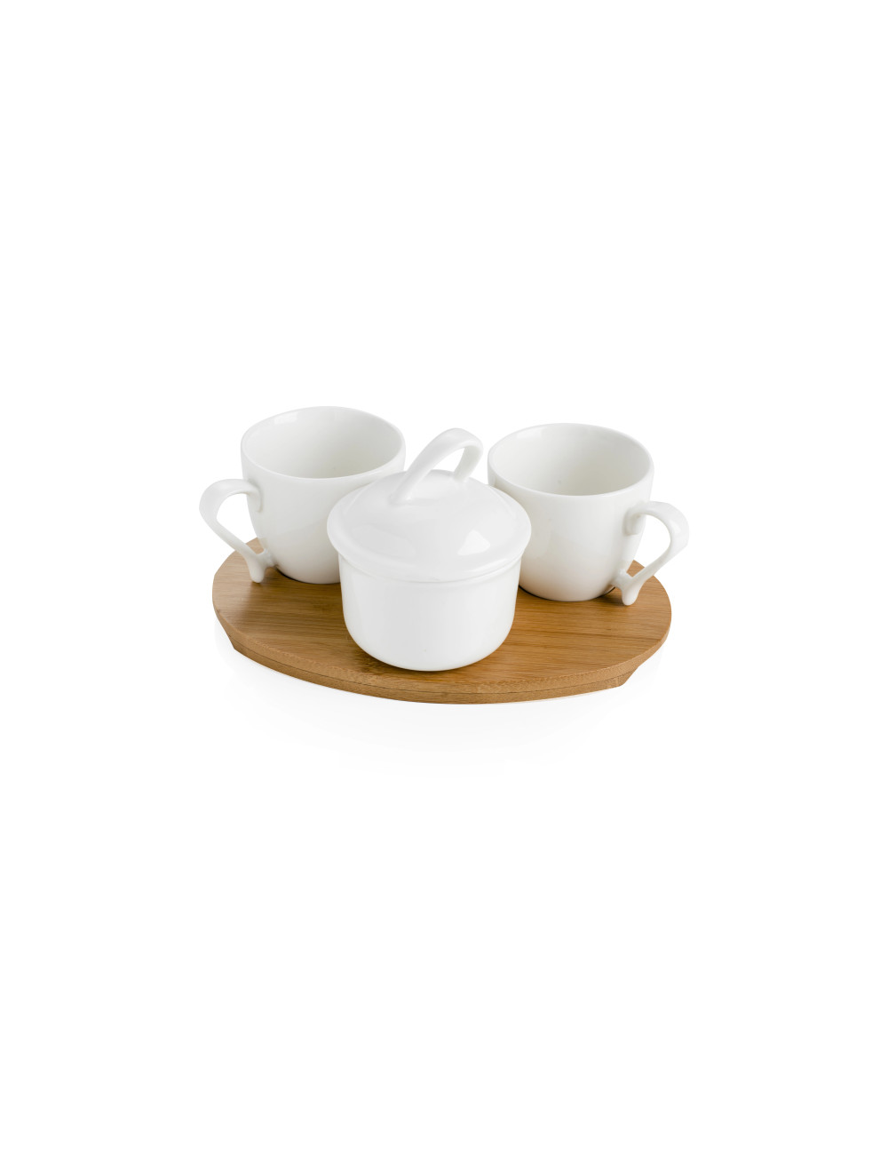 Set 3pz COFFEE Vas.Bamboo Brandani