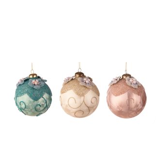 Set 3pz Sfera Vetro Brandani