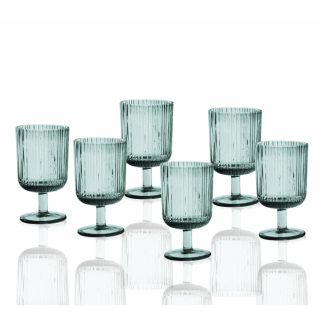 Set di 6 Calici Plissé Brandani