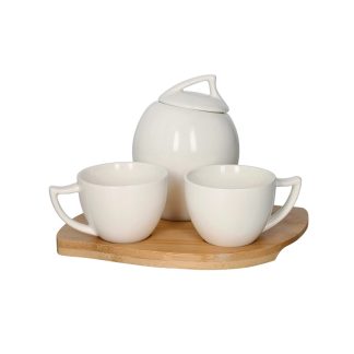 Set Porcellana Coffee C/Vas Brandani